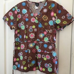 LADIES’ Cherokee Studio Scrub Top (S)